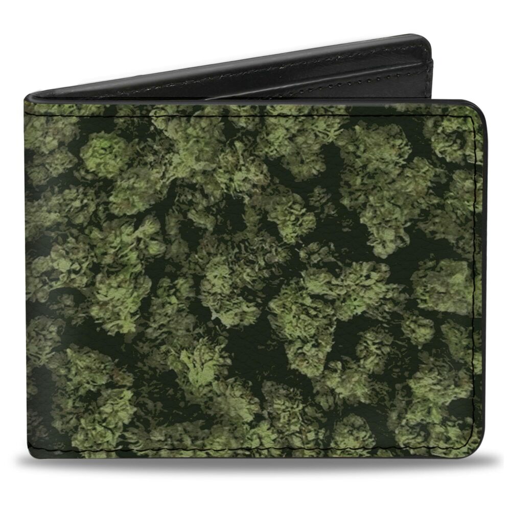1957 Bifold Wallet Weed, 4.0" x 3.5"
